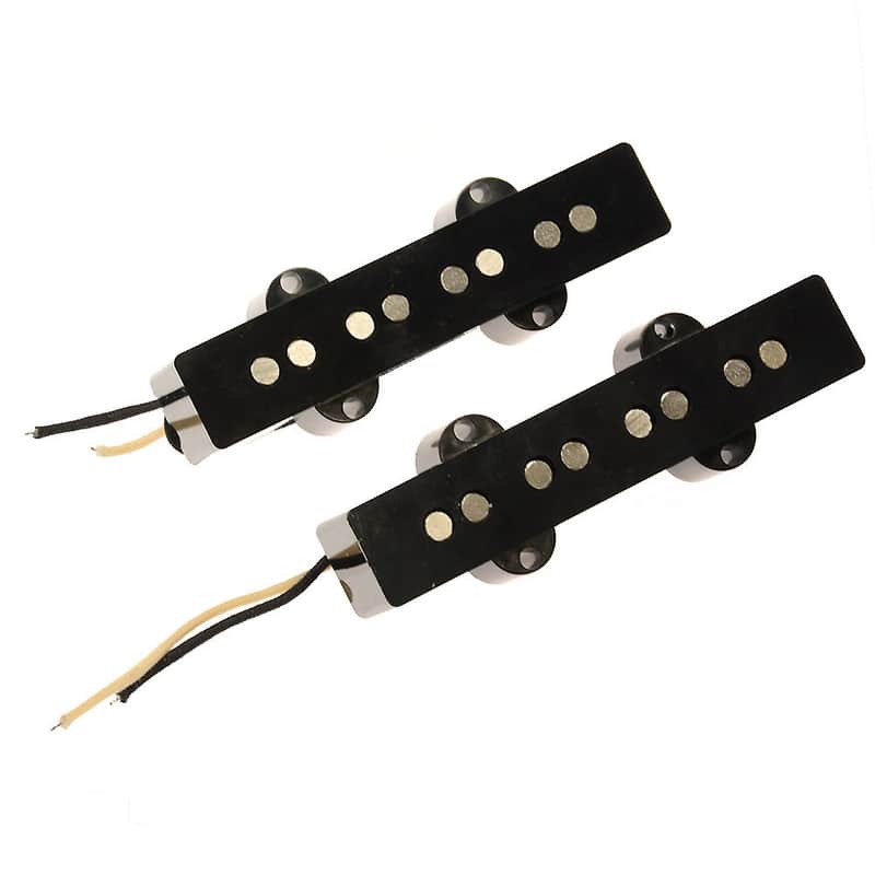 Bare Knuckle Standard Range J Bass '60 PE Pickup Set Black image 1