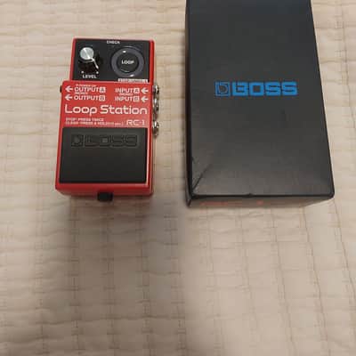 Boss RC-1 Loop Station 2014 - Present Red with box image 1