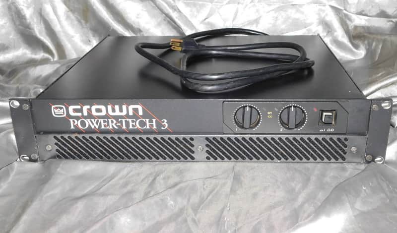 Crown Power-Tech 3 power base 3 power amp image 1