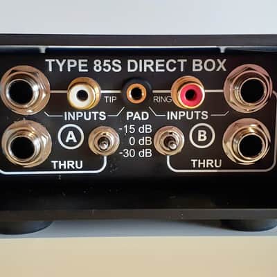 Countryman Type 85S Stereo Direct Box 2014 Black image 3