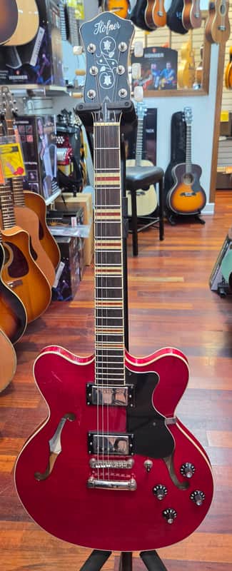 Hofner Verythin Standard-CT Semi Hollow Body image 1