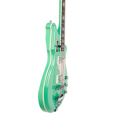 Airline Guitars MAP Bass Short Scale Seafoam Green image 3