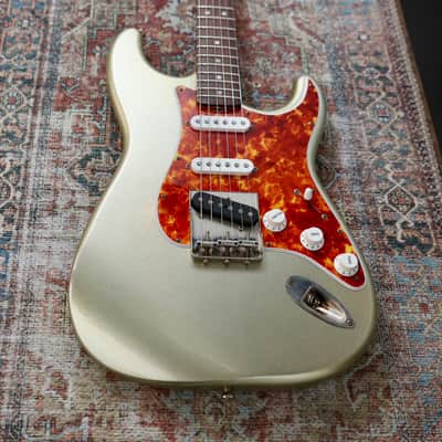 Brondel Honeycaster Hybrid - 2025 - Aged Firemist Silver w/ Ron Ellis Pickups. NEW, Authorized Dealer) image 4