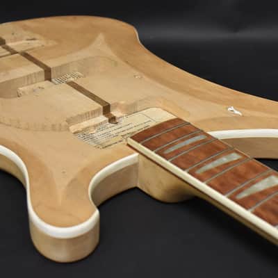 Rickenbacker 4001 Bass Project Husk 1970s Unfinished w/HSC image 9