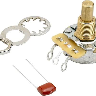 Fender 099-0835-000 500K Audio Taper Solid Shaft Volume / Tone Potentiometer