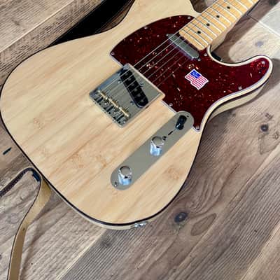 Fender Lamboo "Tele-bration" Limited Edition 60th Anniversary Bamboo Telecaster with Maple Fretboard 2011 - Natural image 4