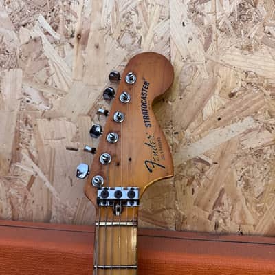 Vintage 1981 Fender Stratocaster USA Translucent Red Kahler Guitar OHSC 1970s image 11