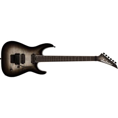 Jackson Pro Plus Series Dinky DKAQ - Ebony Fingerboard, Ghost Burst image 4