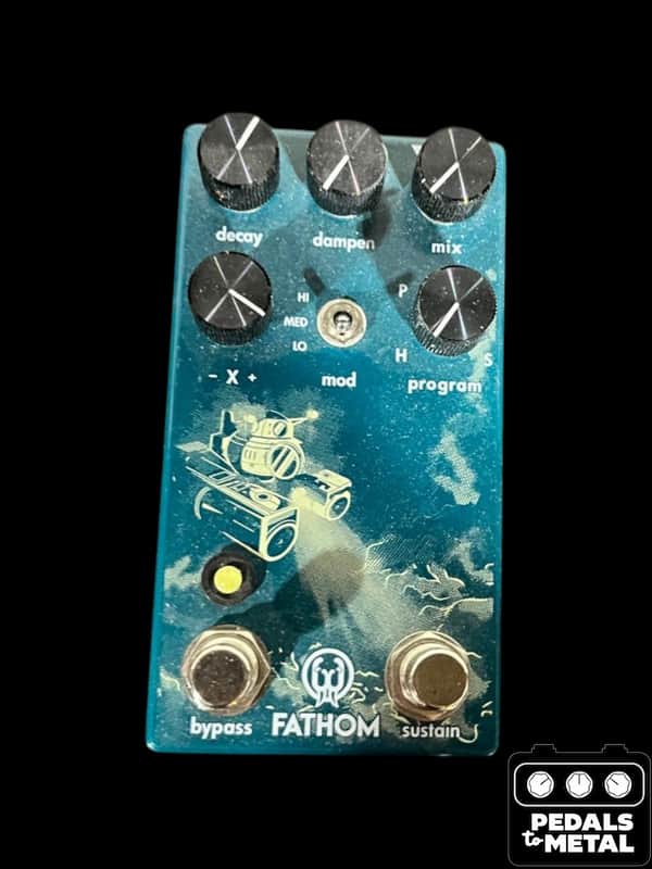 Walrus Audio Fathom Multi-Function Reverb 2018 - Present - Blue - X17091 image 1