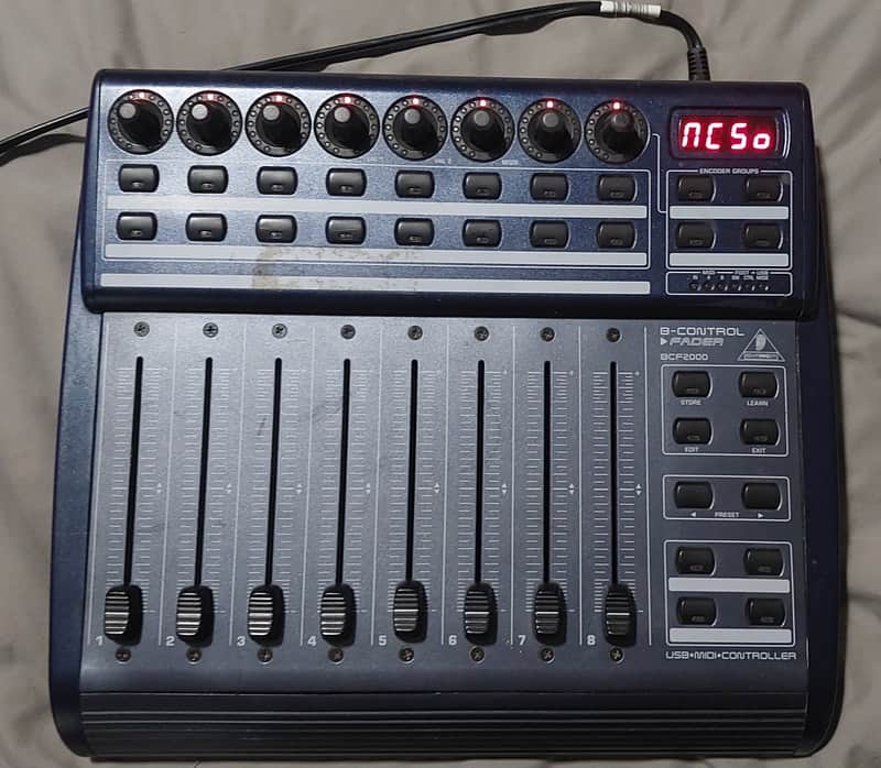 BCF2000 Total-Recall USB/MIDI Controller with 8 Motorized Faders image 1