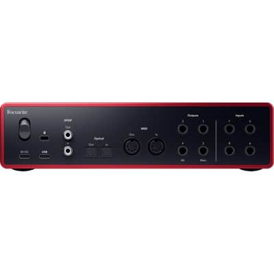 Focusrite Scarlett 18i16 USB-C Audio/MIDI Interface (4th Generation) image 3