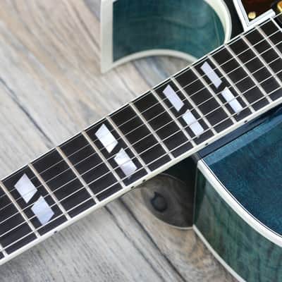 One of a Kind! Gibson L-4 CES Master Model Custom Shop 1997 Turqoise + OHSC! image 10
