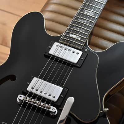 1973 Gibson ES-335 Custom Colour Factory Black w/Bigsby MOD – T-Tops & OHSC, RARE image 9