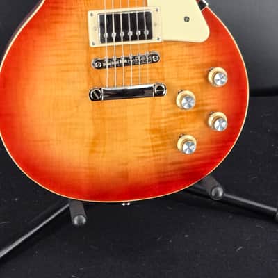 Epiphone 1959 Les Paul Standard (Incl. Hard Case) Aged Dark Cherry Burst image 1