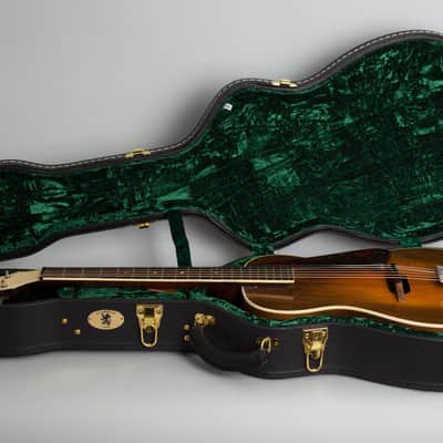 Vivi-Tone  Acousti-Guitar Acoustic Guitar,  c. 1933, ser. #239, black hard shell case. image 10