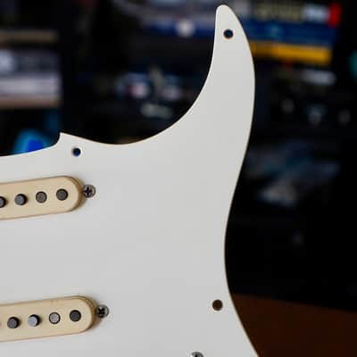 Immagine Fender Big Dipper John Mayer Signature JM SSS Loaded Guard Aged White - 6
