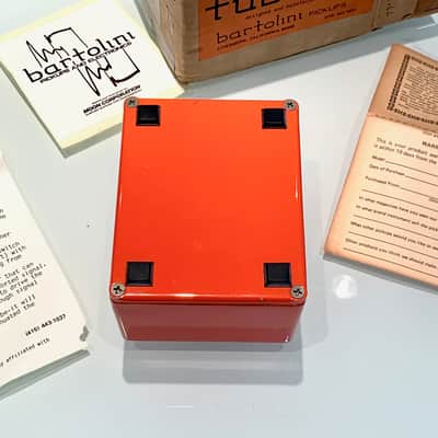 1980's Bartolini Tube-it Overdrive Booster Distortion * Museum Condition * NMINT, BOX, PAPERS image 8