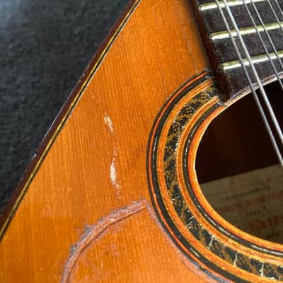 12-string laud made by renowned Spanish luthier Modesto Borreguero in 1952 image 10