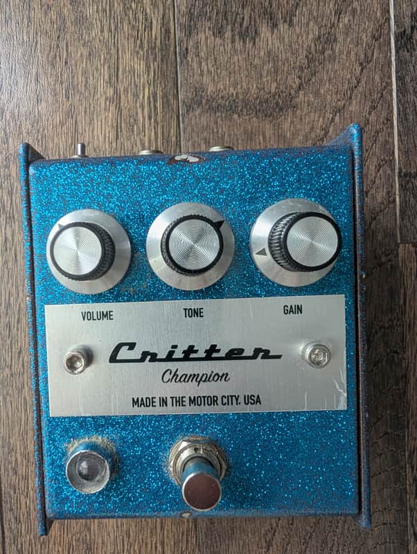 Critter Electronics Champion 2000's - Metallic Blue image 1