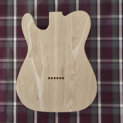Woodtech Routing - Swamp Ash/Swamp Ash Telecaster '72 Thinline Body - Unfinished image 2