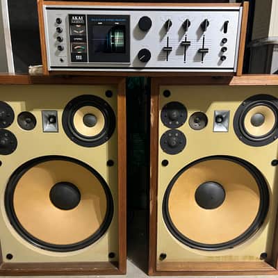 Akai Vintage Stereo System AA-8500 AP-003 SW-175 image 2