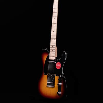 Squier Affinity Series Telecaster, Maple FB, Black Pickguard, 3-Color Sunburst image 6