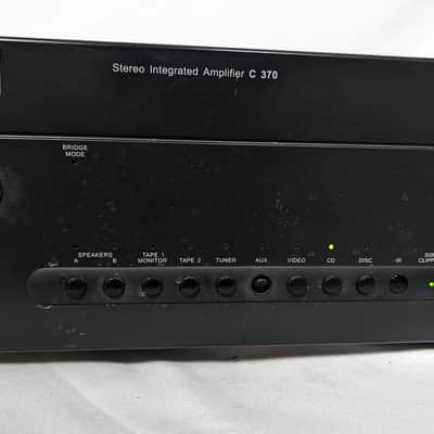 NAD C370 Stereo Integrated Amplifier - 2001 Black image 4