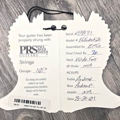 Paul Reed Smith PRS McCarty Hollowbody II 10 Top Purple image 10