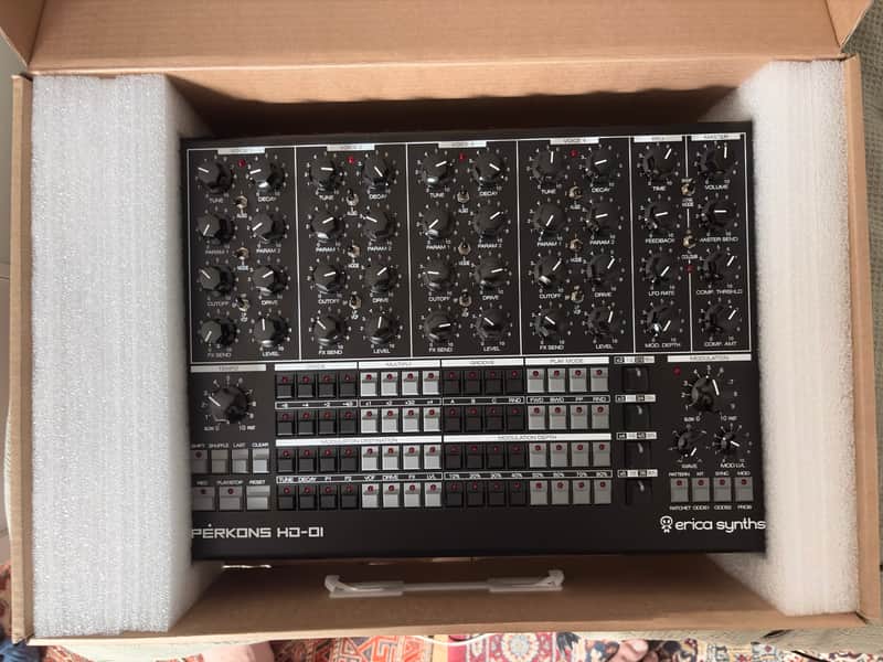 Erica Synths Perkons HD-01 - black - Mint image 1