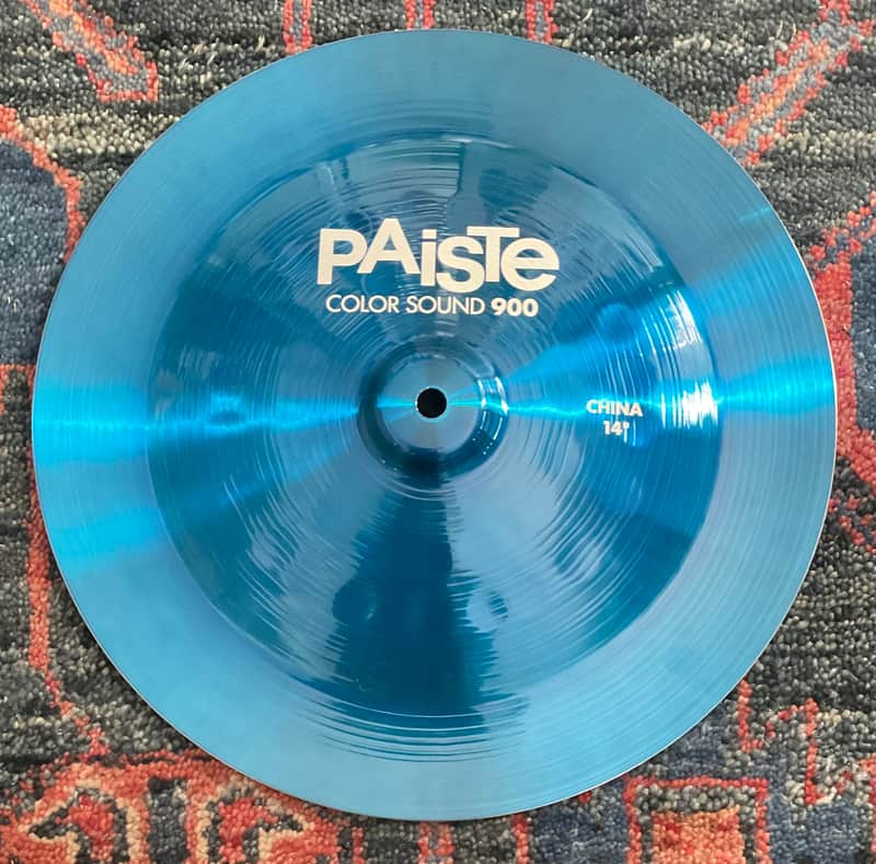 Paiste Colorsound 900 China Cymbal Blue 14” image 1