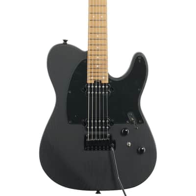 Charvel So Cal S2 24 HH 2PT CM Electric Guitar, Black Ash image 1