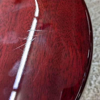 PRS - Paul Reed Smith Custom 24 Fire Red Elec. Guitar - 10 Top in Hardshell Case image 9
