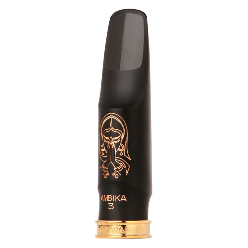 Theo Wanne Ambika 3 Tenor Sax Hard Rubber Mouthpiece-8 (0.110") image 1