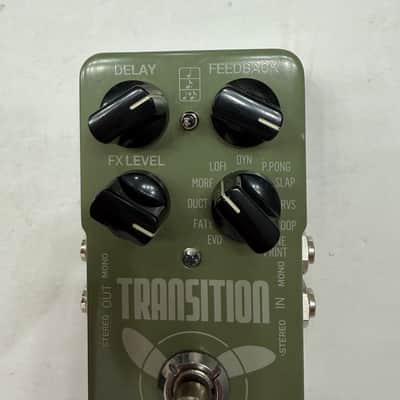 TC Electronic Transition Stereo Digital Delay Echo Rare Guitar Effect Pedal image 2