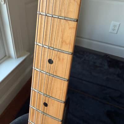 2013 Fender American Deluxe Telecaster Thinline - Olympic White image 8
