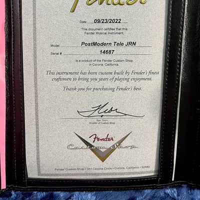 Fender Custom Shop Postmodern Telecaster Journeyman Relic image 15