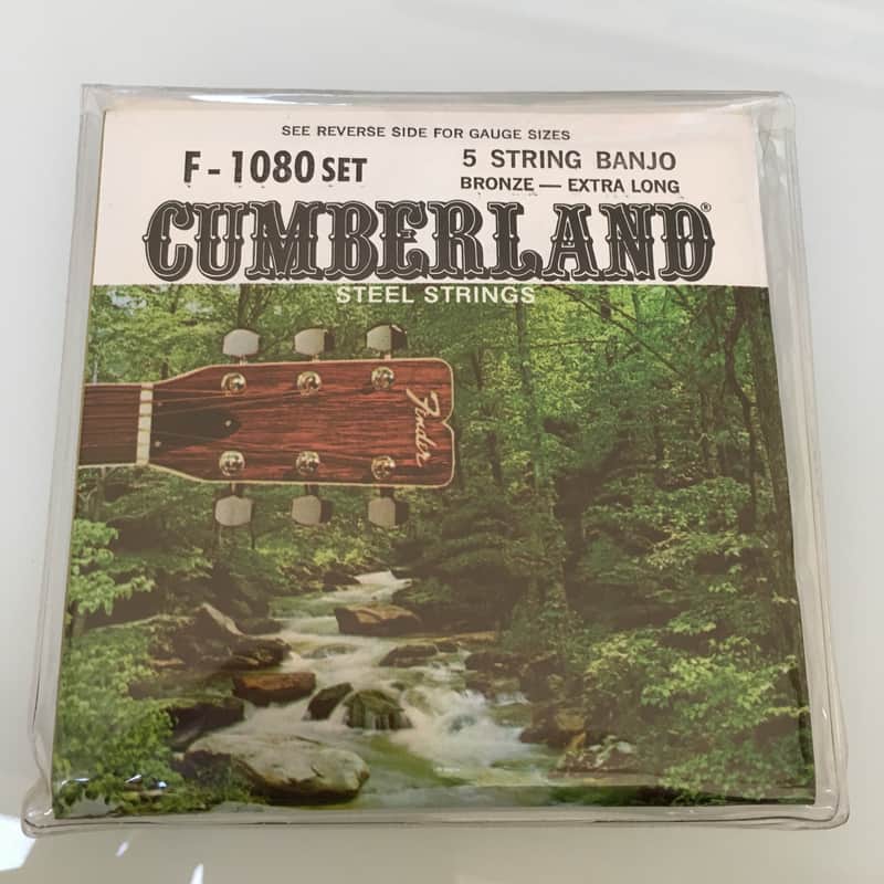 Fender Vintage F-1080 Set Cumberland 5-string banjo Strings 70's image 1