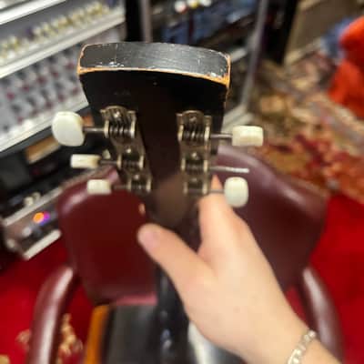 Egmond 105/G Parlor Acoustic Guitar Made in Holland 1950s 1960s  - Sunburst image 6