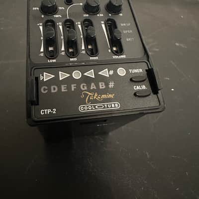 Takamine CTP-2 CoolTube Preamp NOS New Old Stock Ultra Rare Discontinued Mint image 8