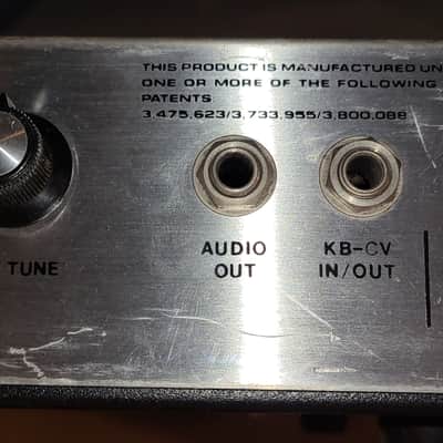 Moog Source Monophonic Analog Synthesizer with Custom Mod for VCF, VCA and CV image 4