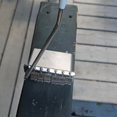 Fender Eric Johnson stratocaster bridge 2005 - Chrome image 3