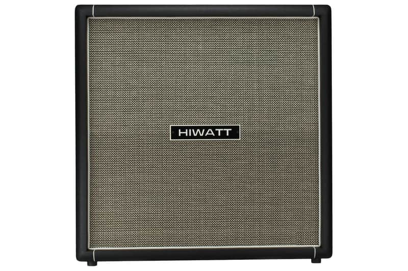 Hiwatt HG412 Guitar Speaker Cabinet with 4x12 Inch Speakers, 16 Ohm, 600W, 34.65x34.45x18.31 Inches image 1
