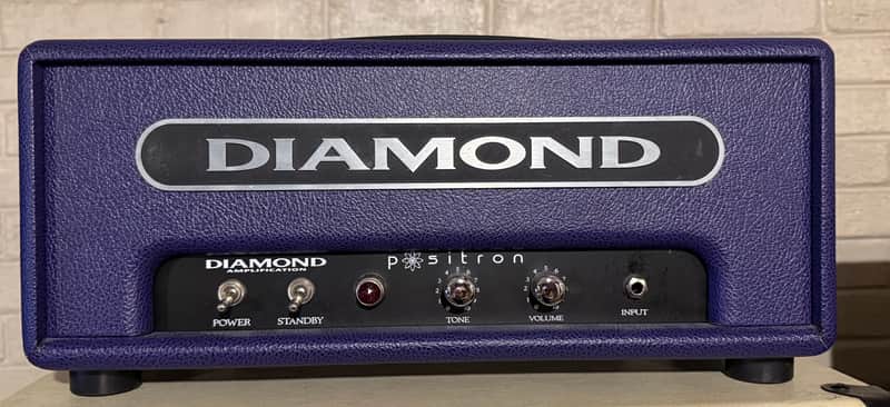 Diamond Amp Positron 18-watt Modified Tube Head modded w fx loop amp image 1
