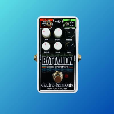 Electro-Harmonix Nano Battalion Bass Preamp and Overdrive image 1