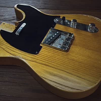 Freakaster Telecaster Custom Relic Body Lake Placid Blue Over