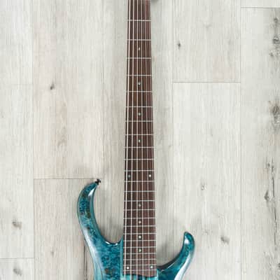 Ibanez BTB946 BTB Bass Workshop 6-String Bass, Nordstrand Pickups, Cosmic Blue Low Gloss image 6