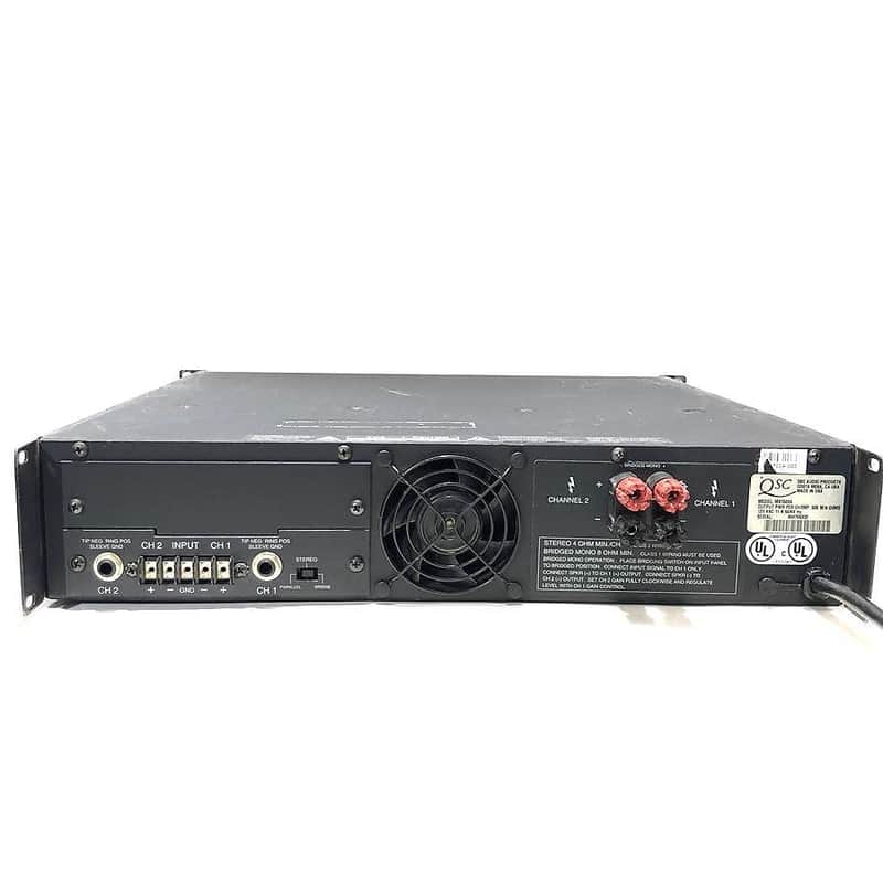 QSC MX1500a Stereo Power Amplifier | Reverb