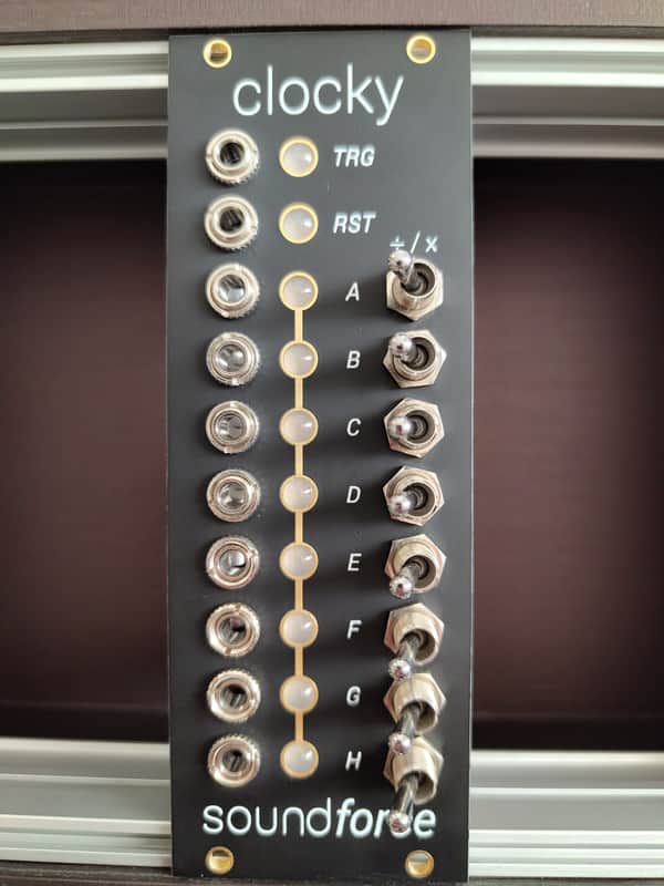 SoundForce Clocky clock multiplier/divider Eurorack module image 1