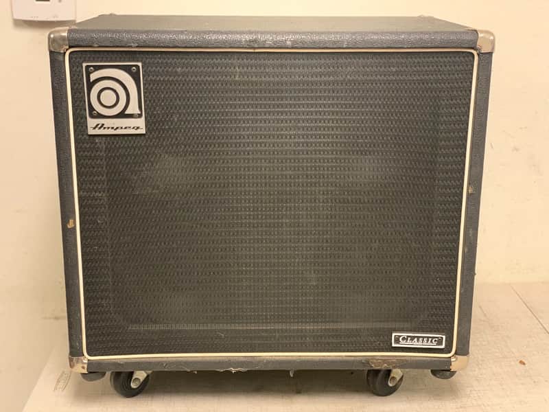 AMPEG SVT-48HE Rare USA-Made 4x8" Bass Speaker Cabinet with Horn image 1