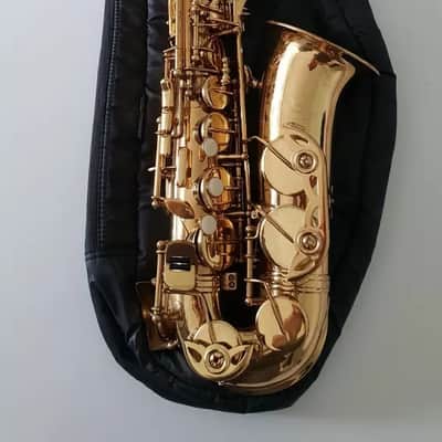 Alto Saxophone - Sax in Eb Gold Finish & Soft Case Complete Outfit By Chase~ image 6